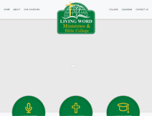 Tablet Screenshot of livingword.mb.ca